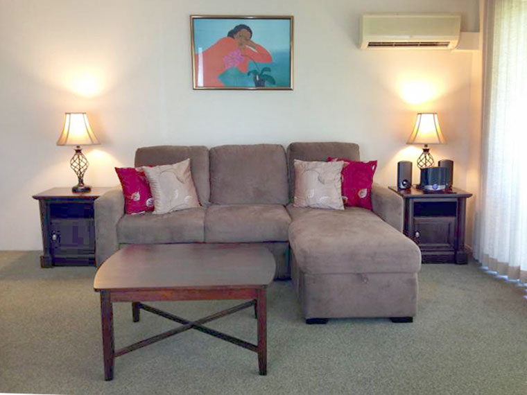 Living Room - Pono Kai Condo #J101, Kauai